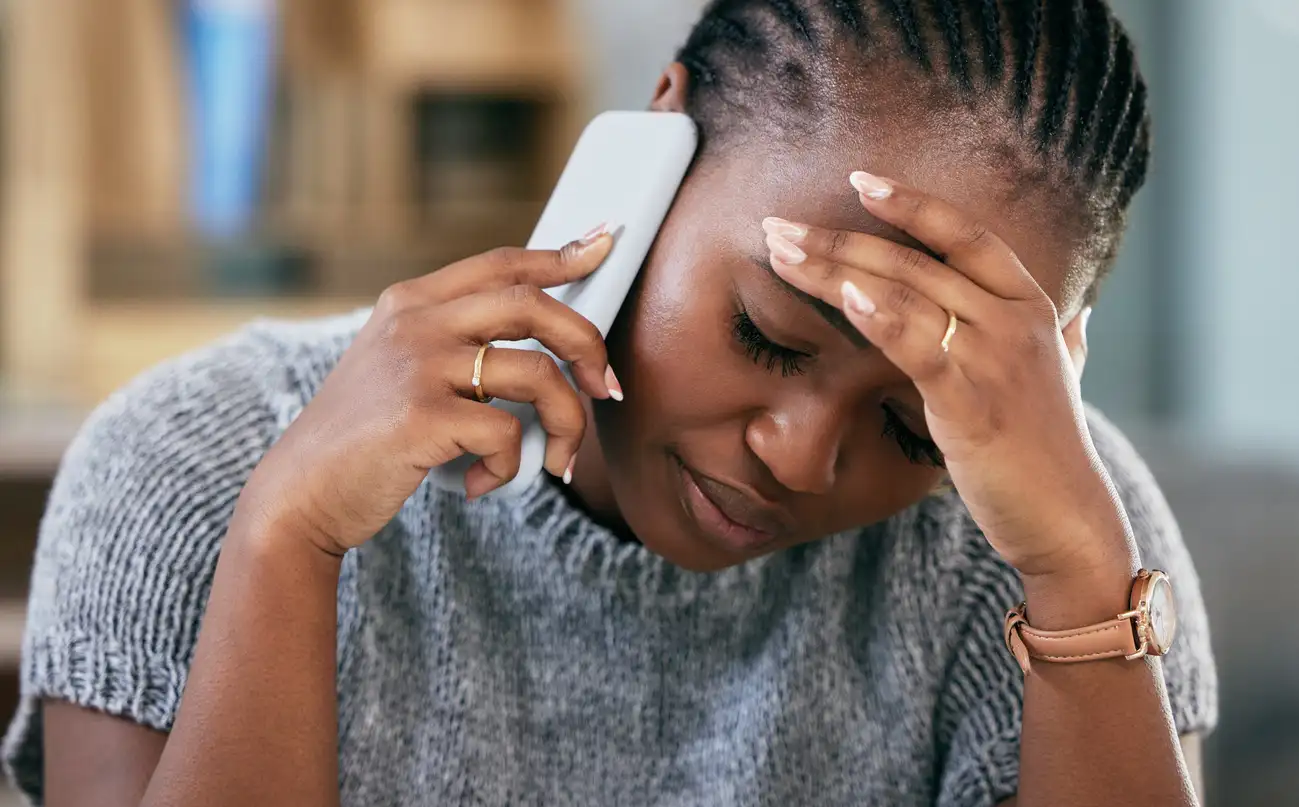 Patient experiencing long hold time while trying to contact a medical practice for an appointment