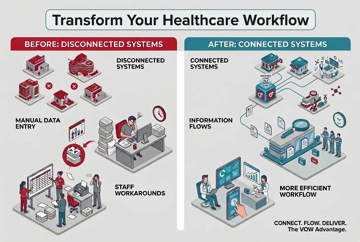 EHR interoperability improving information flow across medical practice workflows