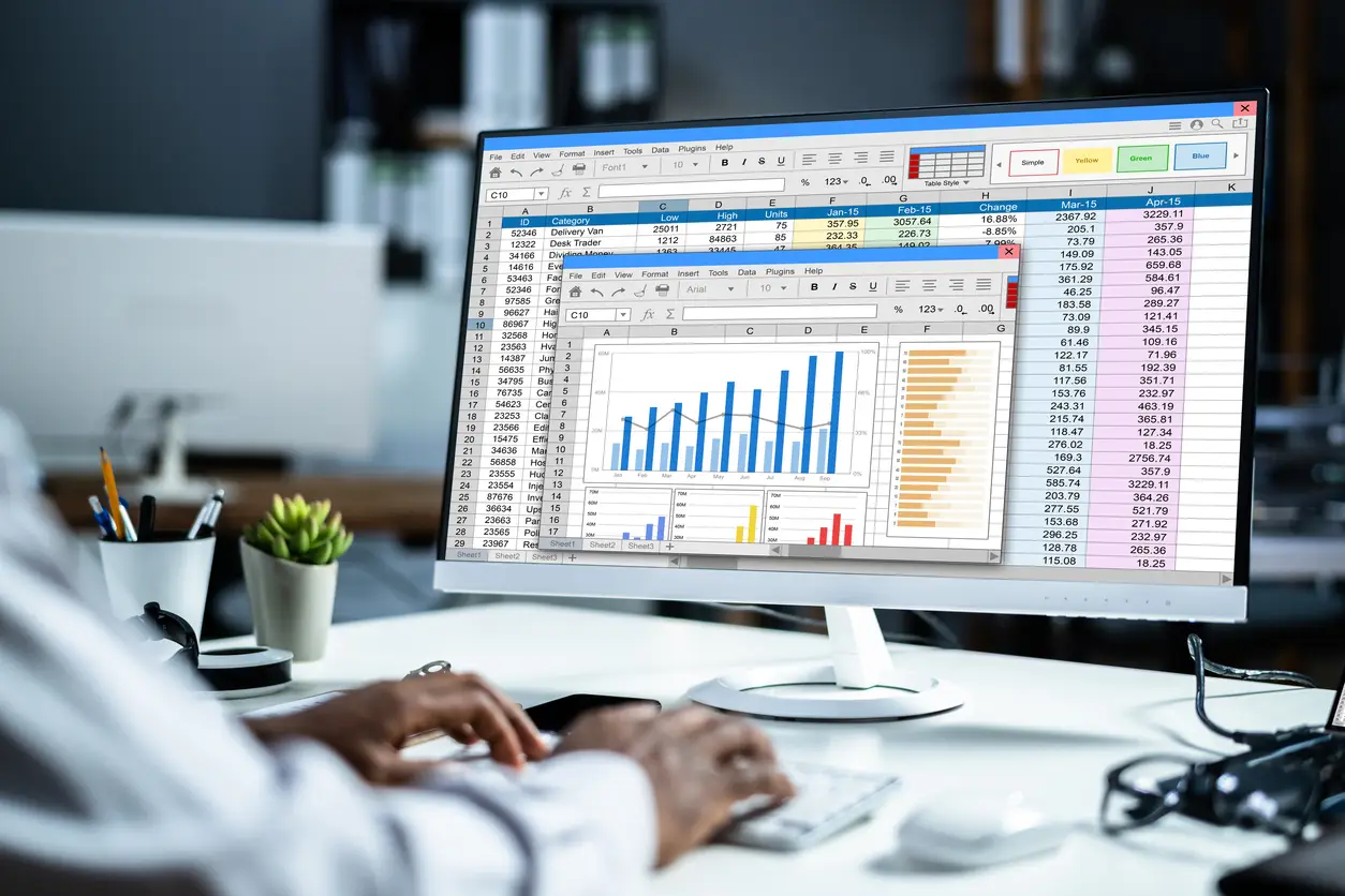 Medical billing reports and revenue cycle analytics used to identify potential revenue gaps